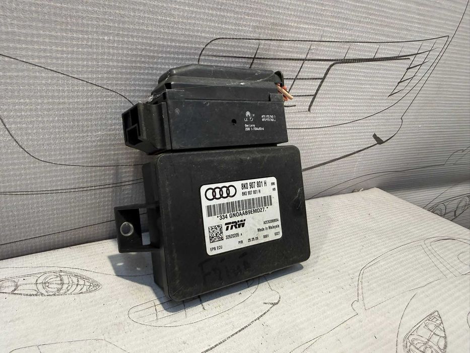 Modul frână de mana EPB Audi A4 S4 B8 8K 8K0907801H 2009 / [2008-2015] / (5B3)