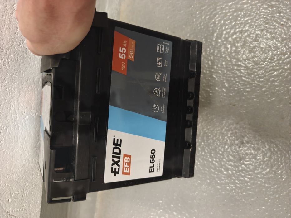 Baterie auto exide start stop efb 55A , Caranda agm 70 ah