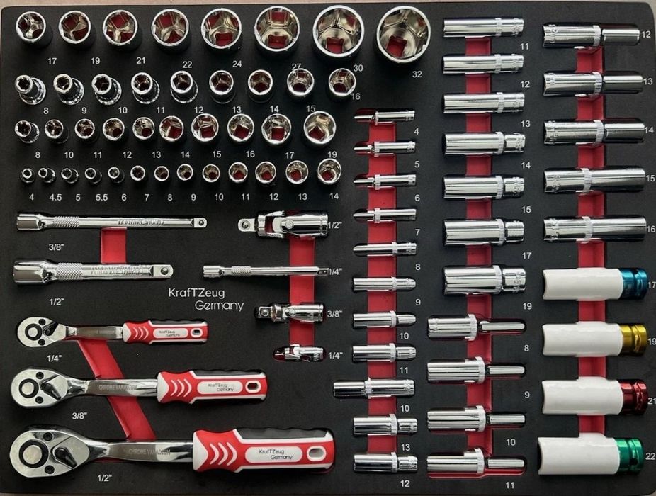 Количка с инструменти