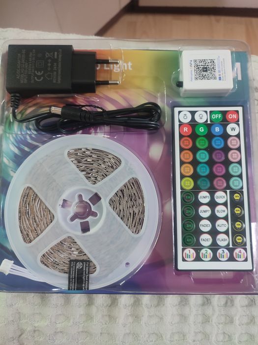 LED лента с RGB  10метра