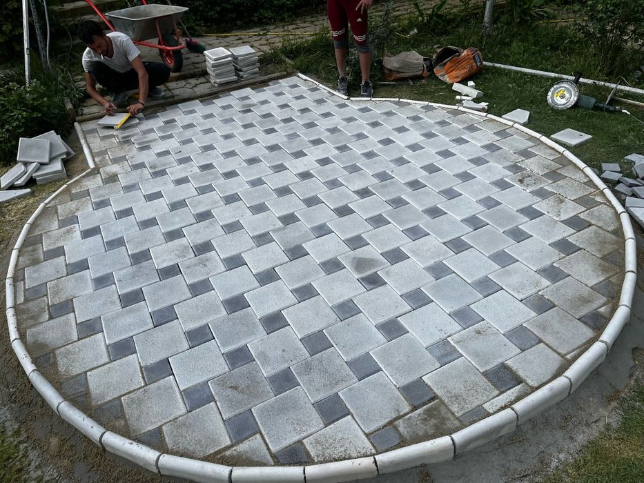 Producător Pavaj 3cm – Pachet Complet: Montaj + Materiale + Transport