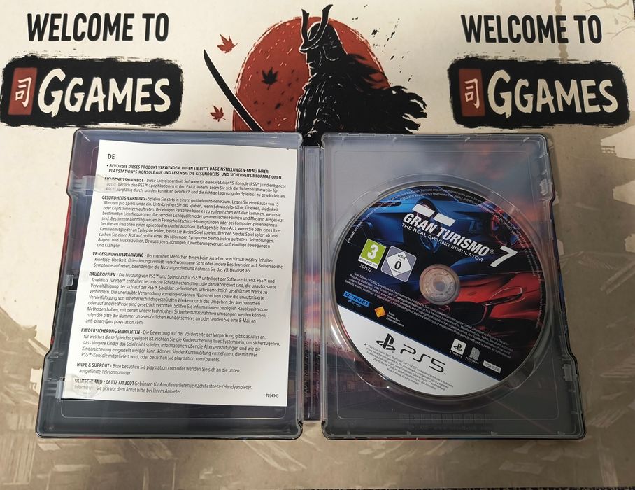 Gran Turismo 7 25 Anniversary steelbook edition PS5