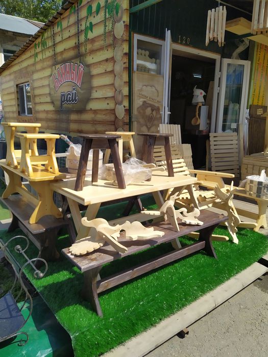 Мебель для бань и сада