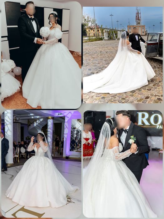 Vand rochie mireasă prințesă