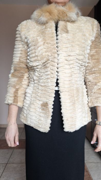 Blana naturala din nurca (vizon), marimea 38, stare noua