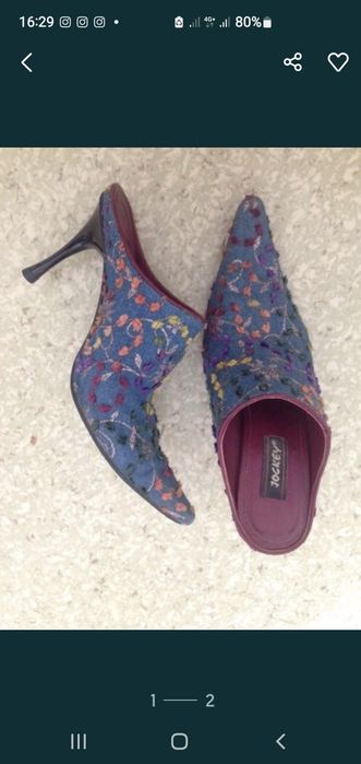 продаем новые женские туфли и джинсовые шлепки