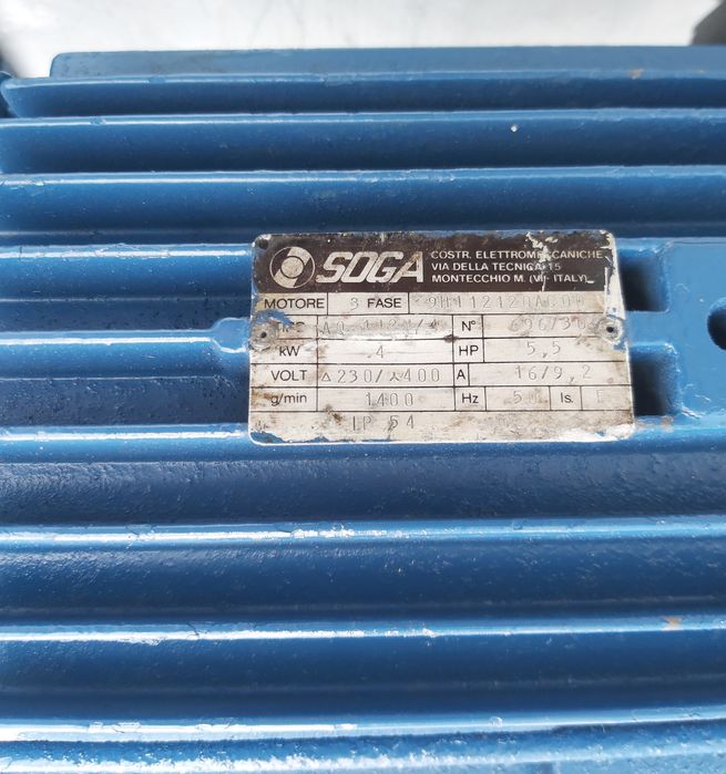 Pompa apa Motor electric trifazic 5.5 kw