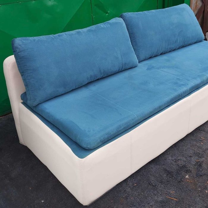 Canapea Extensibila cu Lada; Pat cu Saltea 190x155 cm