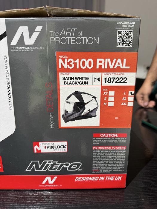 Каска nitro L размер