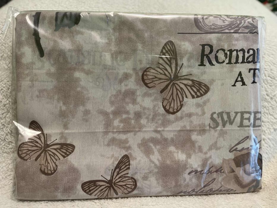 Чаршаф без ластик 100% памук-240/220