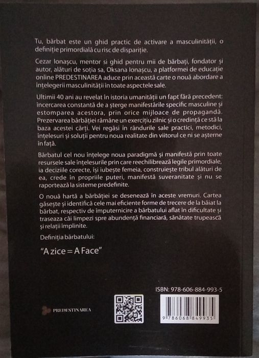 Tu, Barbat! -  Ghid practic de masculinitate actuala