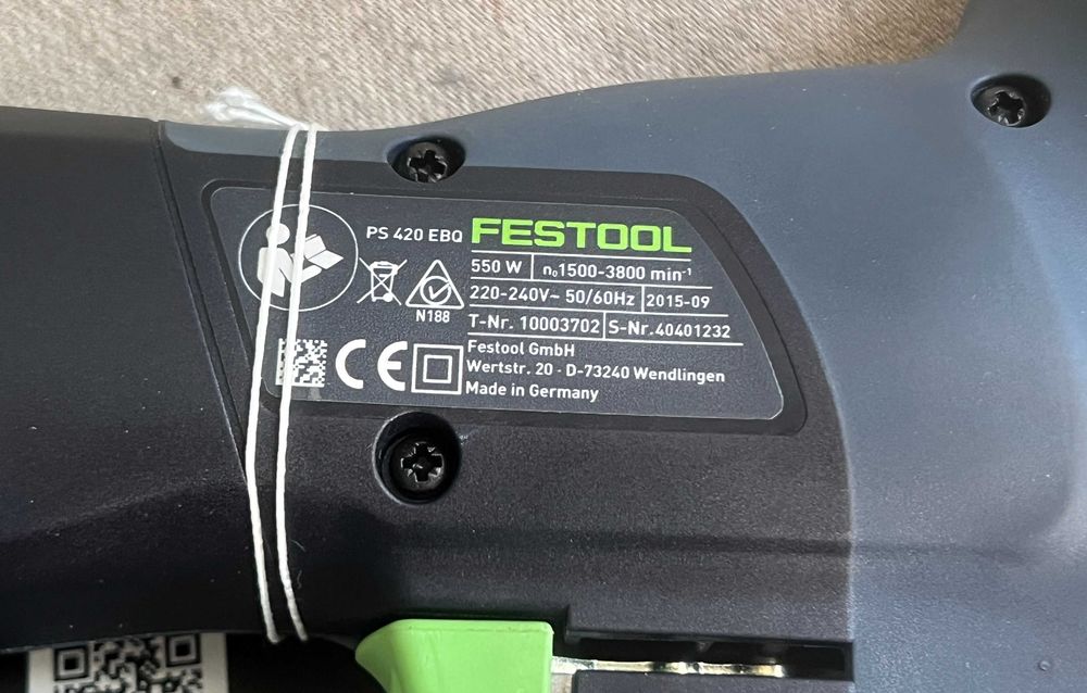 Fierastrau pendular profesional Festool Carvex PS 420 EBQ Plus nou