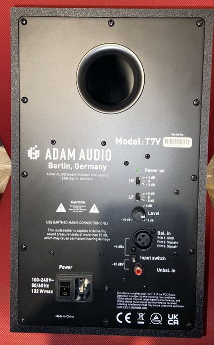 Monitoare studio Adam audio T7V in garantie
