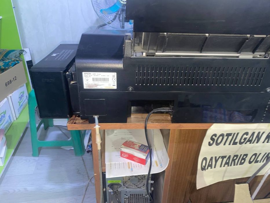 EpsonL805 printir  toʻliq ishlaydi