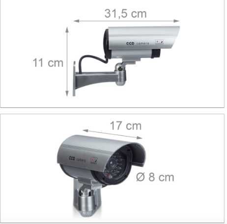 Фалшива камера CCTV за видеонаблюдение Dummy IR Camera