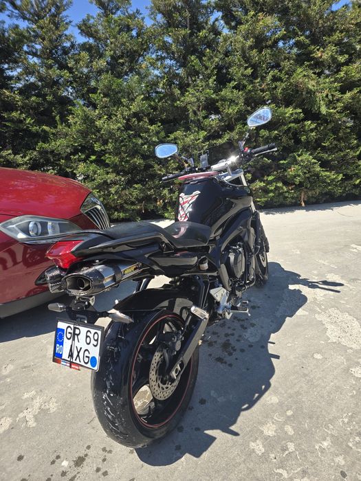 Yamaha fz6n S2 naked Black Edition 600cc