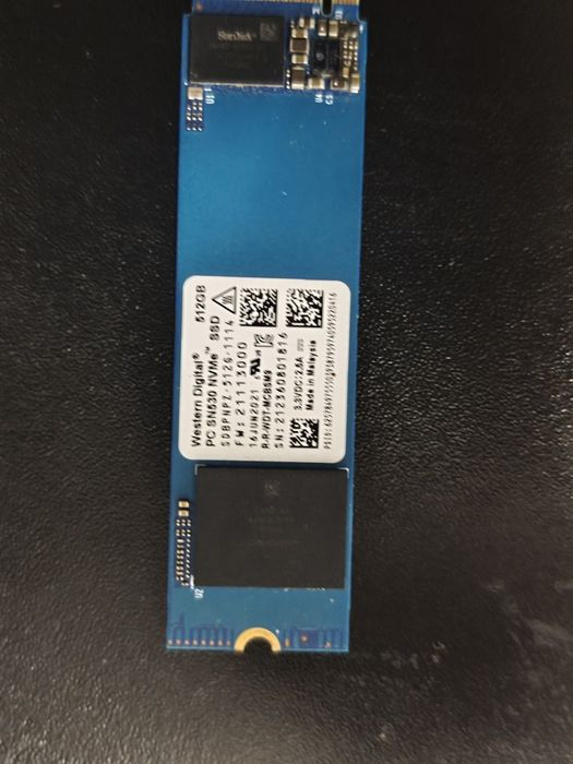SSD M2 512GB Western Digital