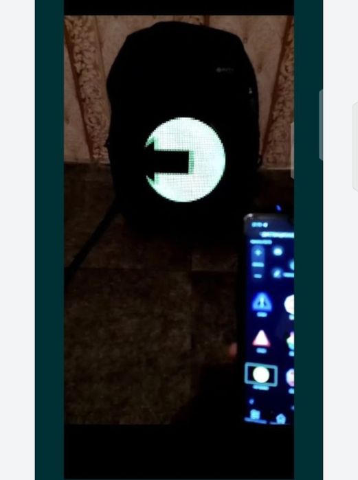 Продам новый рюкзак с экраном