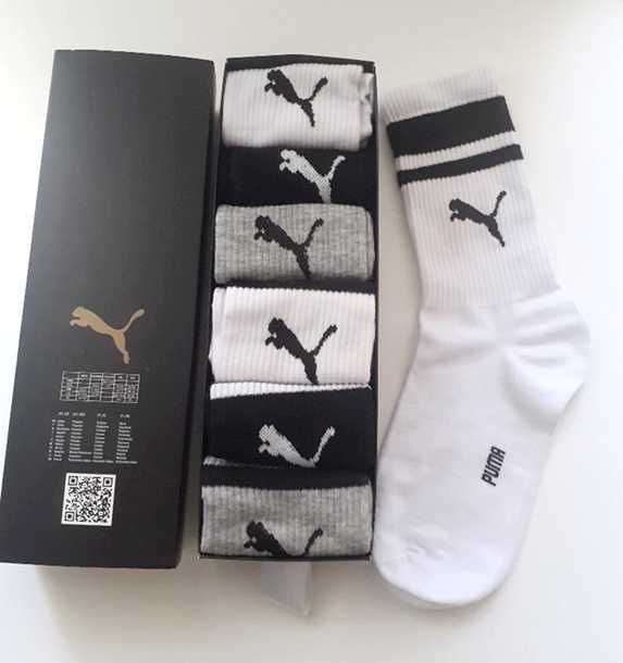 Set 6 perechi sosete Puma, calitate Premium