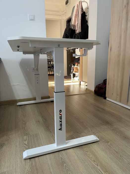 Birou de gaming Huzaro Alb