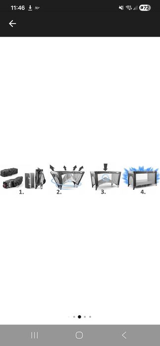 Vand patut pliabil cu saltea si cearsaf de patut