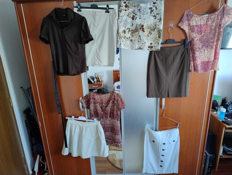 Fuste din stofa dama elegante, lungi/scurte