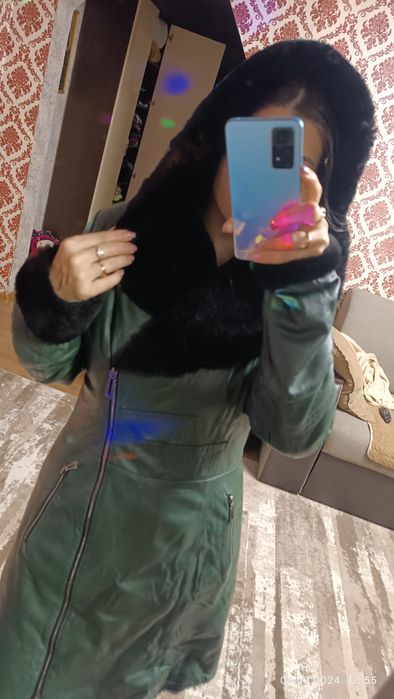 Дублёнка натуральная кожа