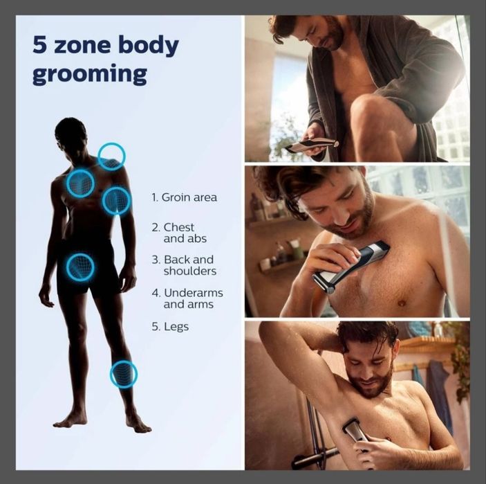 Philips Norelco Bodygroom & Trim. BG7030/49 USA