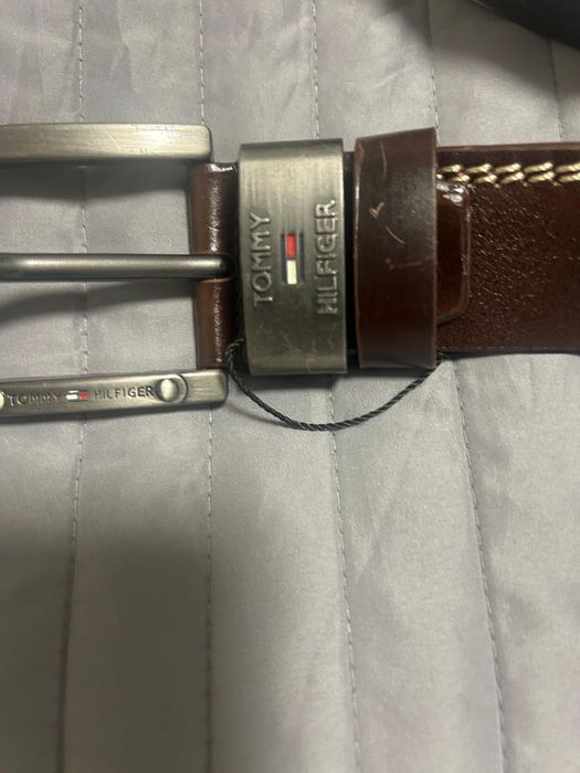 Curea de bărbați din piele, Tommy Hilfiger, Hugo Boss