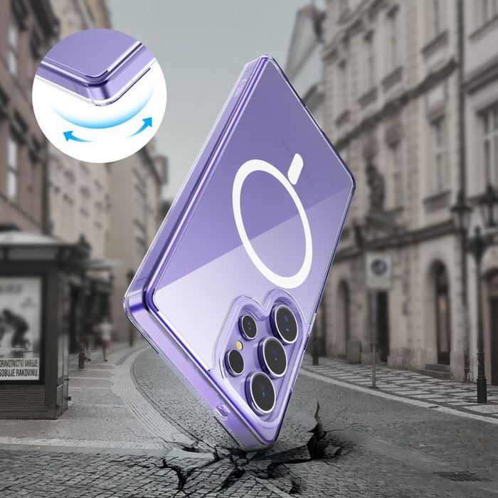 Tech Protect Хибриден кейс с MagSafe за Samsung Galaxy S25/Ultra