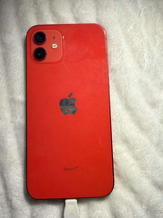 iPhone 12, червен, 64GB