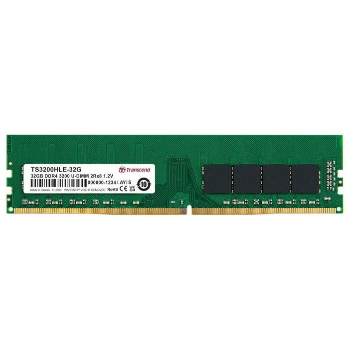 DDR4 32gb Transcend 2666mhz CL19x19x19x43