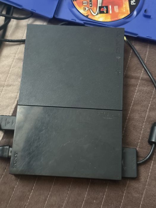 Playstation 2 ps2 joystick maneta sony jocuri quake 2 gran turismo