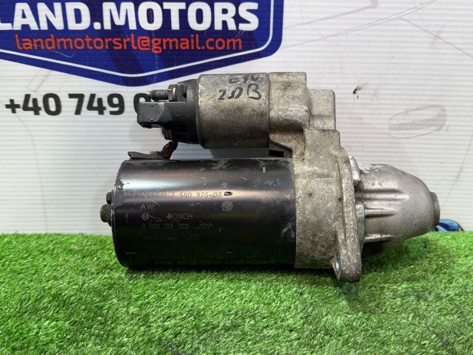 Electromotor bmw 318i seria 3 e90 lci 2.0 benzina 2008 cod oem 12417589352 12417589350 12417550975