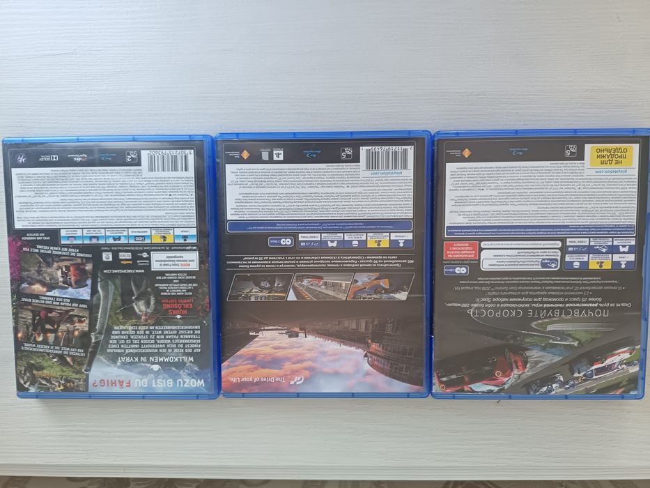 Диски/игры на PlayStation 4