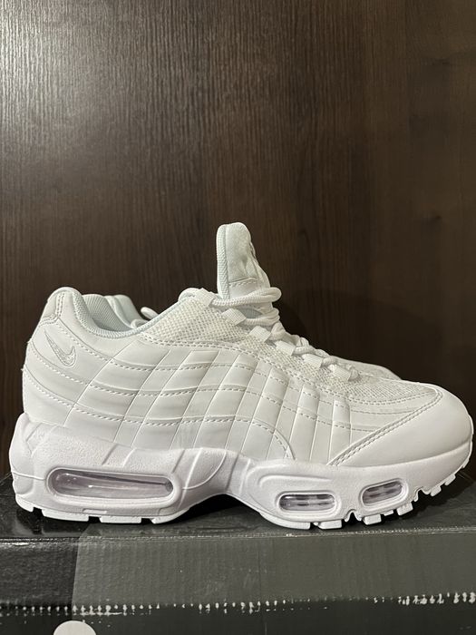 Nike Air Max 95 Triple White - 40,41,42,43,44,45,46
