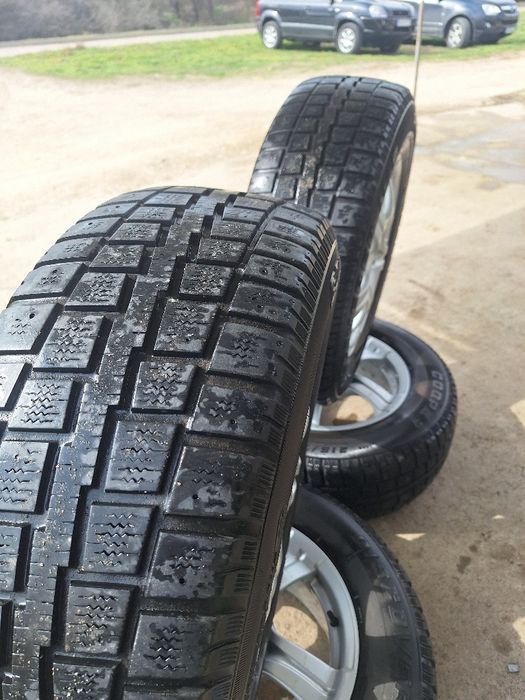 Гуми с джанти 5х115  16цола за chevrolet/opel