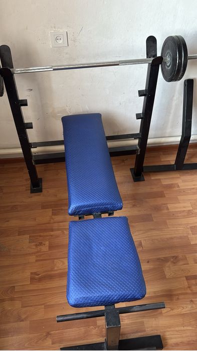 Штангы , прес тренажор