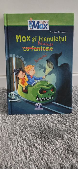 Max și trenulețul bântuit cu fantome.