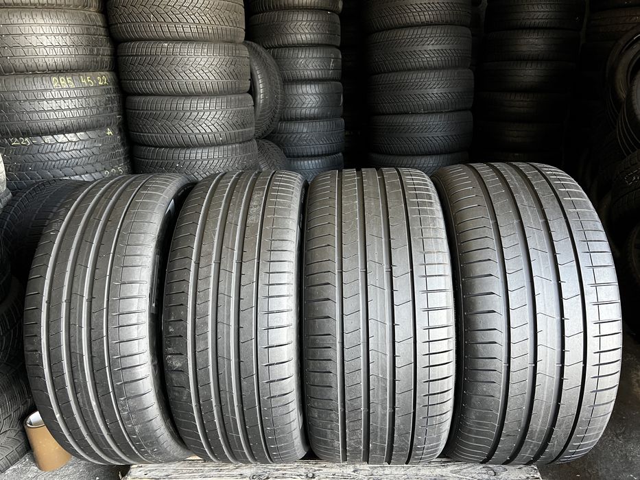 4 anvelope vara NOI Bmw X5 , X6 , 315/35/21 + 275/40/21 , Pirelli , RunFlat cu steluta * , DOT 2023