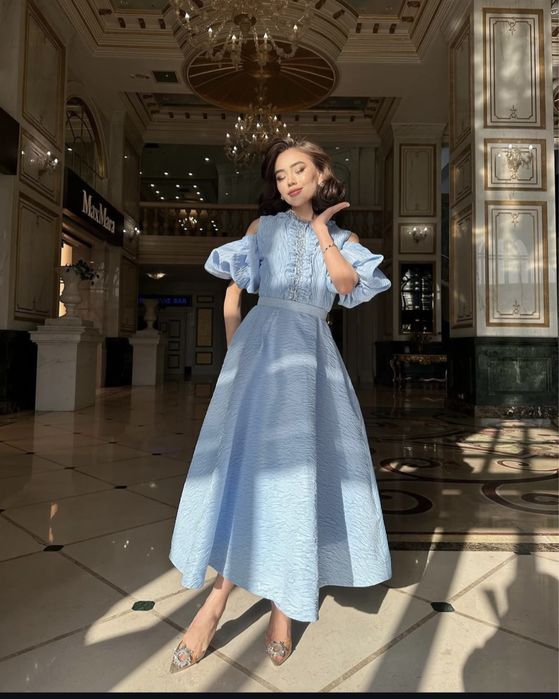 Нежное воздушное платье