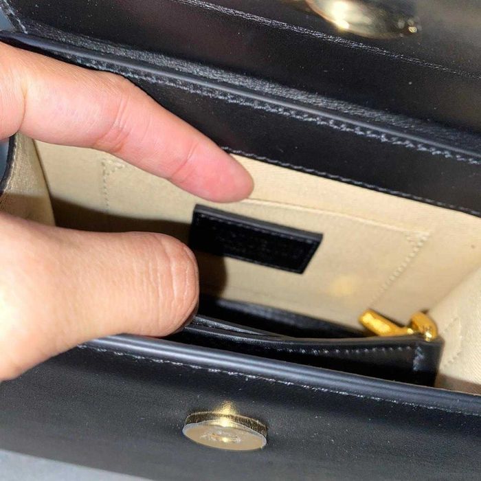 Geanta Jacquemus Le Chiquito Neagra din Piele Naturala