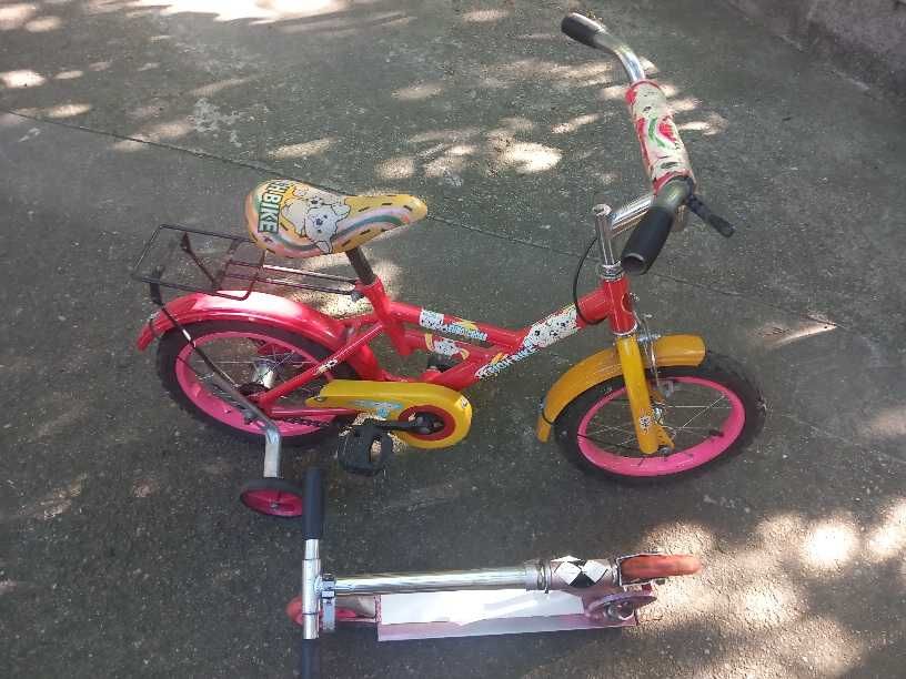 Bicicleta si Trotineta ptr copii