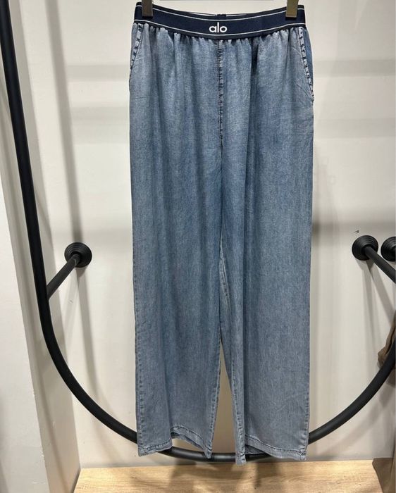 Pantaloni Largi Jeans Alo