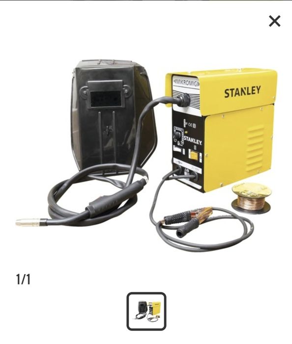 Aparat de sudură cu sârmă tubulară (fără gaz) Stanley Mikromig