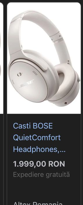 Casti Over-Ear Bose QC35 II, Wireless