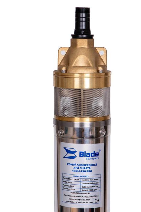 Pompa sumersibila apa curata BLADE - 4SKM-150 PRO