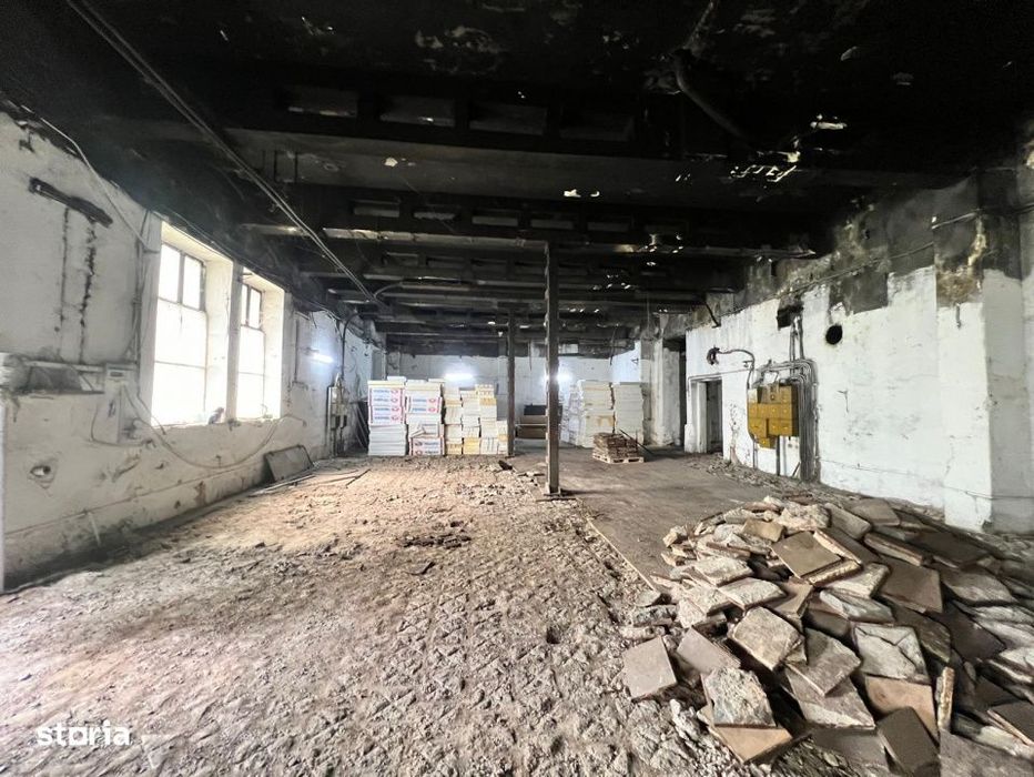 Spatiu industrial 440mp, Clujana parter acces TIR