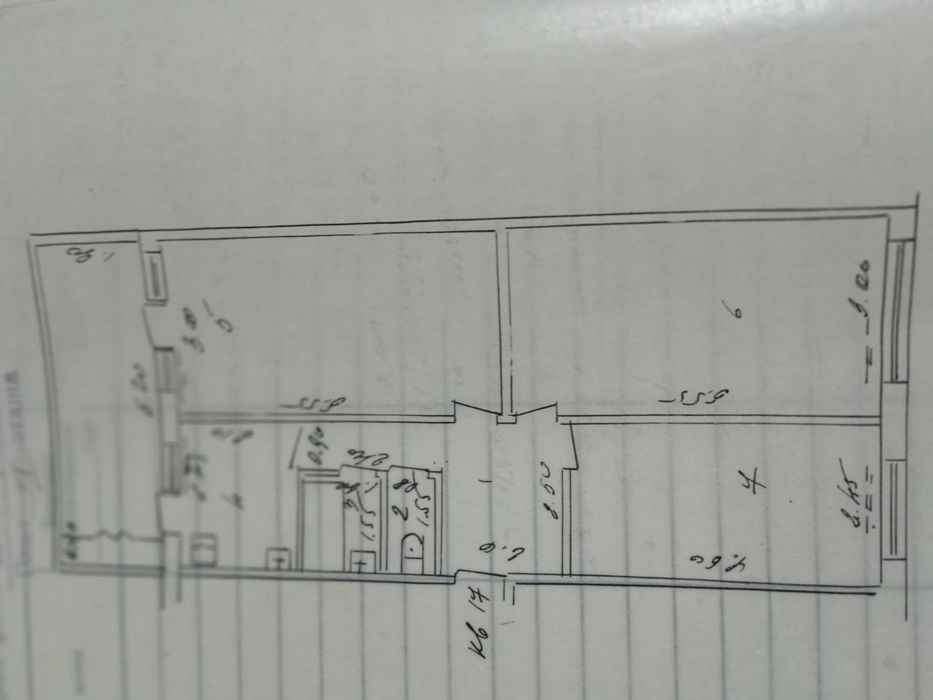 Квартира 3х комнатная район интернат