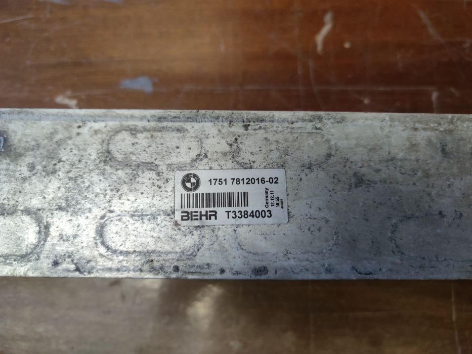 Интеркулер БМВ F10-F11 535d